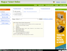 Tablet Screenshot of magyarnemet.hu